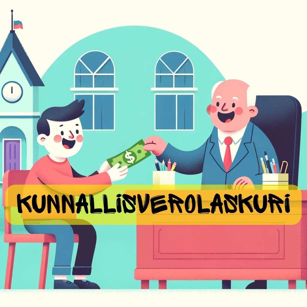 Kunnallisverolaskurin avulla voit selvittää paljonko maksat kunnalle tai kaupungille palkastasi